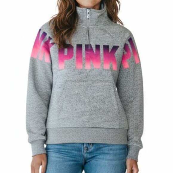 PINK Victoria's Secret Tops - VS PINK Ombre Speckled Pullover